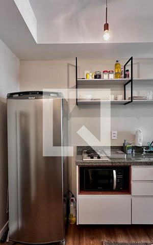 Studio para alugar com 25m², 0 quarto e sem vaga Studio para alugar com 25m², 0 quarto e sem vagaCozinha