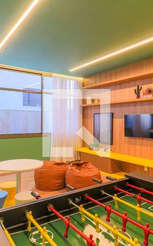 Studio para alugar com 35m², 1 quarto e 1 vaga Studio para alugar com 35m², 1 quarto e 1 vagaÁrea comum - Salão de Jogos Infantil