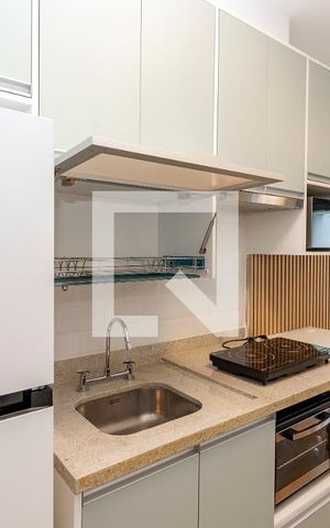 Studio à venda com 25m², 1 quarto e sem vaga Studio à venda com 25m², 1 quarto e sem vagaCozinha