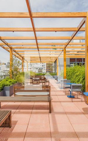 Apartamento para alugar com 27m², 1 quarto e sem vagaTerraço