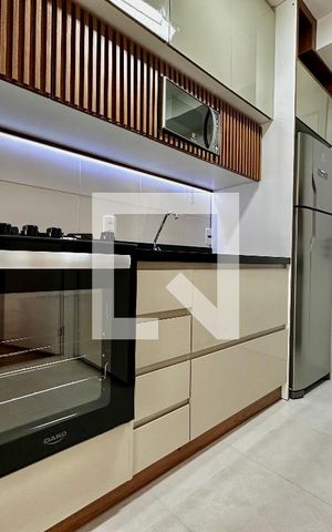 Apartamento à venda com 28m², 1 quarto e sem vaga Apartamento à venda com 28m², 1 quarto e sem vagaCozinha