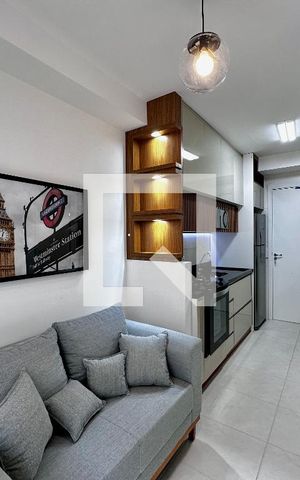 Apartamento à venda com 28m², 1 quarto e sem vaga Apartamento à venda com 28m², 1 quarto e sem vagaSala