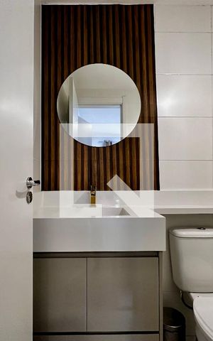 Apartamento à venda com 28m², 1 quarto e sem vaga Apartamento à venda com 28m², 1 quarto e sem vagaBanheiro Suíte