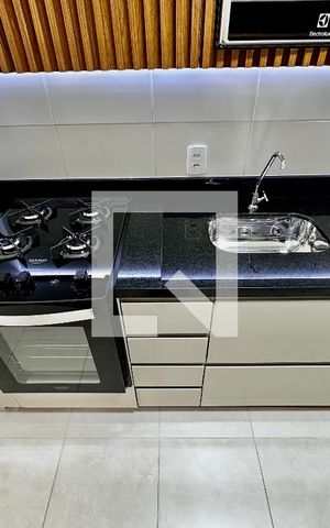 Apartamento à venda com 28m², 1 quarto e sem vaga Apartamento à venda com 28m², 1 quarto e sem vagaCozinha