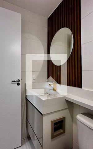 Apartamento à venda com 28m², 1 quarto e sem vaga Apartamento à venda com 28m², 1 quarto e sem vagaBanheiro Suíte