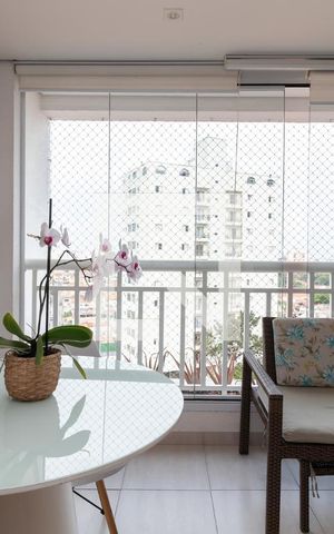 Apartamento à venda com 87m², 3 quartos e 2 vagasVista do Quarto 3