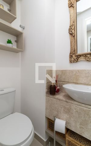 Apartamento à venda com 87m², 3 quartos e 2 vagasLavabo