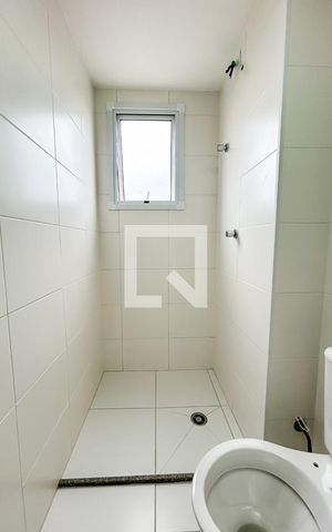 Apartamento para alugar com 32m², 1 quarto e sem vaga Apartamento para alugar com 32m², 1 quarto e sem vagaBanheiro da Suíte
