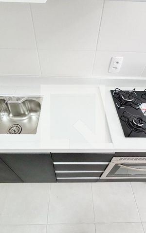 Apartamento para alugar com 32m², 1 quarto e sem vaga Apartamento para alugar com 32m², 1 quarto e sem vagaCozinha