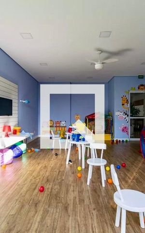 Apartamento à venda com 42m², 1 quarto e sem vaga Apartamento à venda com 42m², 1 quarto e sem vagaÁrea comum - Brinquedoteca