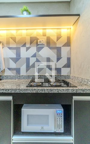 Studio à venda com 42m², 1 quarto e sem vagaCozinha