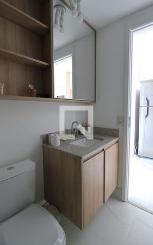 Studio para alugar com 32m², 1 quarto e sem vagaBanheiro