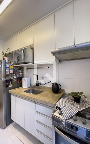 Apartamento à venda com 45m², 2 quartos e sem vaga Apartamento à venda com 45m², 2 quartos e sem vagaCozinha e Área de Serviço