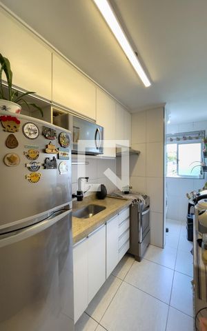 Apartamento à venda com 45m², 2 quartos e sem vaga Apartamento à venda com 45m², 2 quartos e sem vagaCozinha e Área de Serviço