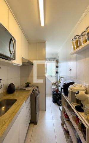 Apartamento à venda com 45m², 2 quartos e sem vaga Apartamento à venda com 45m², 2 quartos e sem vagaCozinha e Área de Serviço