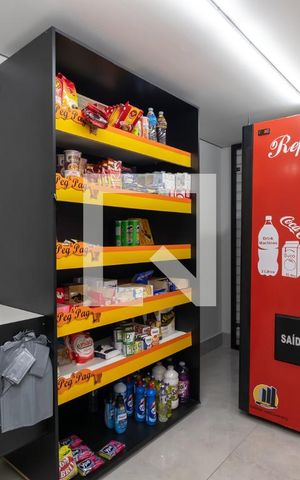 Apartamento para alugar com 37m², 1 quarto e sem vagaMercado 24h