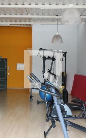 Studio para alugar com 42m², 1 quarto e sem vaga Studio para alugar com 42m², 1 quarto e sem vagaÁrea comum - Academia