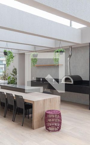 Studio para alugar com 27m², 1 quarto e sem vaga Studio para alugar com 27m², 1 quarto e sem vagaChurrasqueira
