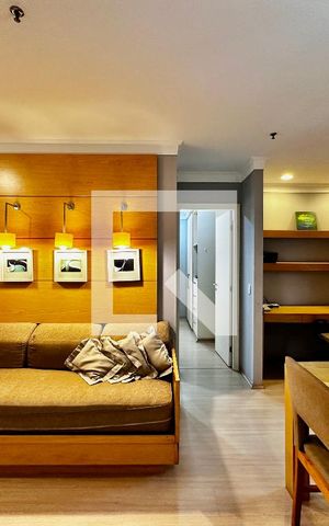 Apartamento à venda com 25m², 1 quarto e 1 vaga Apartamento à venda com 25m², 1 quarto e 1 vagaSala
