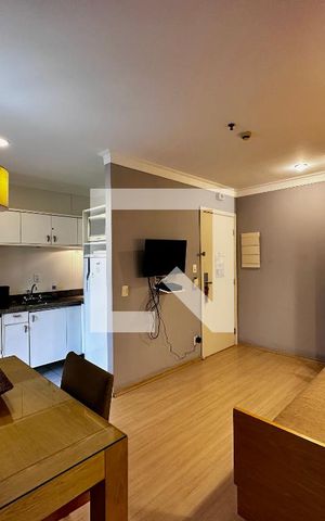 Apartamento à venda com 25m², 1 quarto e 1 vaga Apartamento à venda com 25m², 1 quarto e 1 vagaSala