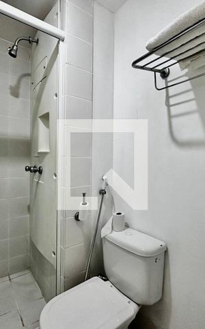 Apartamento à venda com 25m², 1 quarto e 1 vaga Apartamento à venda com 25m², 1 quarto e 1 vagaBanheiro