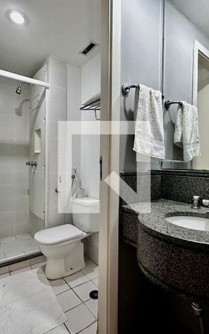 Apartamento à venda com 25m², 1 quarto e 1 vaga Apartamento à venda com 25m², 1 quarto e 1 vagaBanheiro