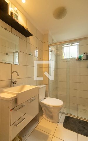 Apartamento para alugar com 57m², 2 quartos e 1 vaga Apartamento para alugar com 57m², 2 quartos e 1 vagaBanheiro