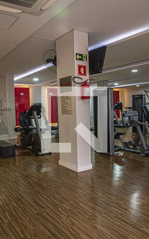 Apartamento à venda com 50m², 1 quarto e 1 vaga Apartamento à venda com 50m², 1 quarto e 1 vagaÁrea comum - Academia