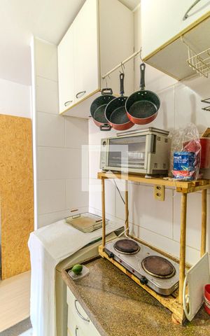 Studio à venda com 30m², 1 quarto e sem vagaCozinha