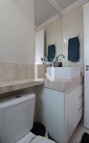 Apartamento para alugar com 83m², 3 quartos e 2 vagasBanheiro da Suite