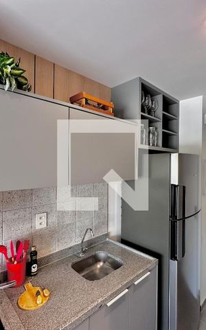 Studio para alugar com 25m², 0 quarto e sem vaga Studio para alugar com 25m², 0 quarto e sem vagaCozinha