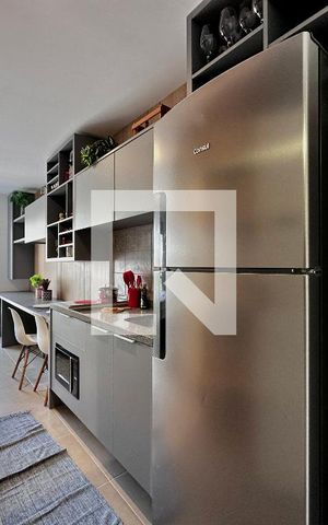 Studio para alugar com 25m², 0 quarto e sem vaga Studio para alugar com 25m², 0 quarto e sem vagaCozinha