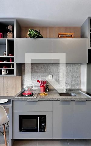 Studio para alugar com 25m², 0 quarto e sem vaga Studio para alugar com 25m², 0 quarto e sem vagaCozinha