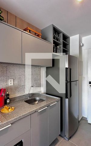 Studio para alugar com 25m², 0 quarto e sem vaga Studio para alugar com 25m², 0 quarto e sem vagaCozinha