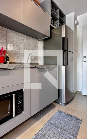 Studio para alugar com 25m², 0 quarto e sem vaga Studio para alugar com 25m², 0 quarto e sem vagaCozinha