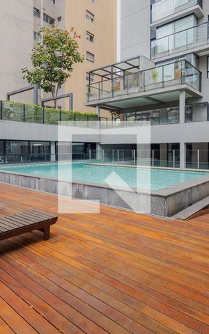 Apartamento à venda com 33m², 1 quarto e 1 vagaPiscina