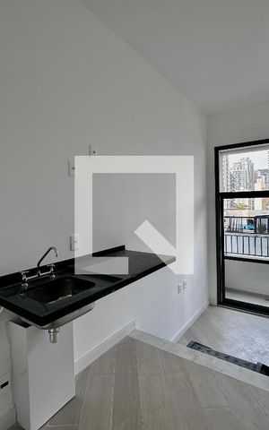 Studio para alugar com 23m², 1 quarto e sem vaga Studio para alugar com 23m², 1 quarto e sem vagaCozinha