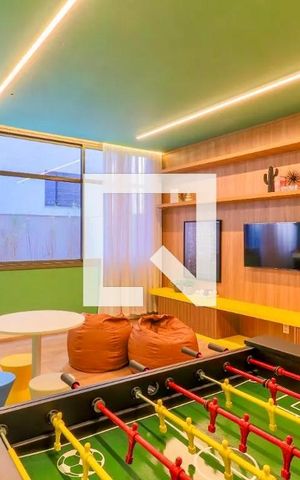 Studio para alugar com 23m², 1 quarto e sem vaga Studio para alugar com 23m², 1 quarto e sem vagaSalão de Jogos Infantil