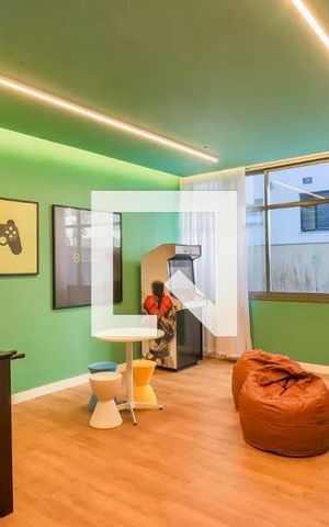 Studio para alugar com 23m², 1 quarto e sem vaga Studio para alugar com 23m², 1 quarto e sem vagaSalão de Jogos Infantil