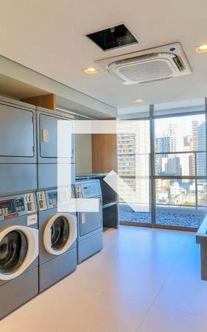Studio para alugar com 23m², 1 quarto e sem vaga Studio para alugar com 23m², 1 quarto e sem vagaLavanderia