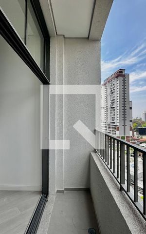 Studio para alugar com 23m², 1 quarto e sem vaga Studio para alugar com 23m², 1 quarto e sem vagaSacada