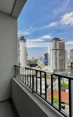 Studio para alugar com 23m², 1 quarto e sem vaga Studio para alugar com 23m², 1 quarto e sem vagaSacada