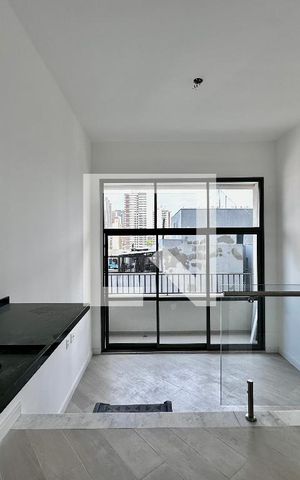 Studio para alugar com 23m², 1 quarto e sem vaga Studio para alugar com 23m², 1 quarto e sem vagaCozinha