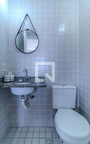 Studio para alugar com 28m², 1 quarto e sem vagaBanheiro