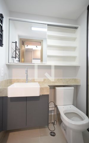Studio à venda com 24m², 1 quarto e sem vagaBanheiro