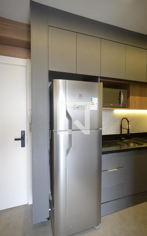 Studio à venda com 24m², 1 quarto e sem vagaCozinha