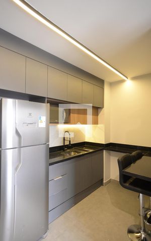 Studio à venda com 24m², 1 quarto e sem vagaCozinha