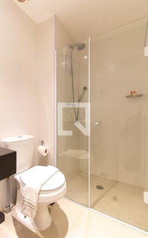 Apartamento para alugar com 40m², 1 quarto e sem vaga Apartamento para alugar com 40m², 1 quarto e sem vagaBanheiro
