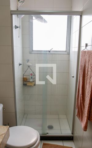 Apartamento para alugar com 50m², 2 quartos e 1 vaga Apartamento para alugar com 50m², 2 quartos e 1 vagaBanheiro