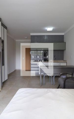 Studio para alugar com 34m², 1 quarto e 1 vagaSuíte/Cozinha